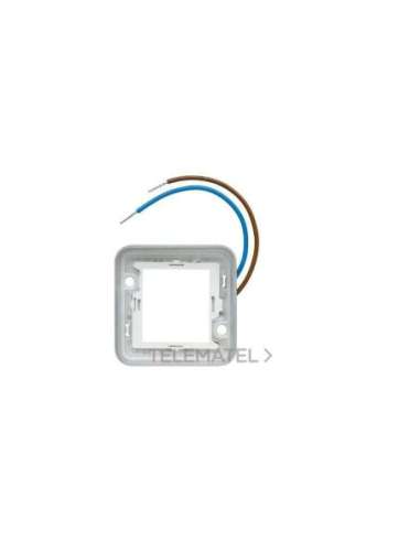 Anillo luminoso estanca 230V azul - A001371013 HAGER WNA697