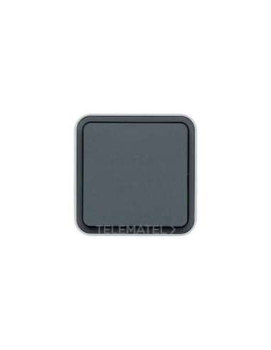 Conmutador superficie estanca gris - A001371017 HAGER WNC001