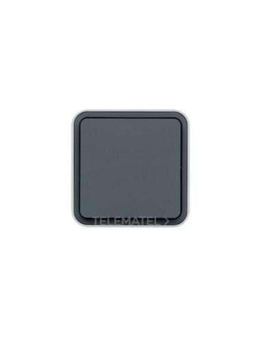 Pulsador NA 10A 250V Cubyko gris - A001371020 HAGER WNC020