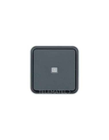 Pulsador inversor estanca con indicador luminoso superficie gris - A001371021 HAGER WNC021
