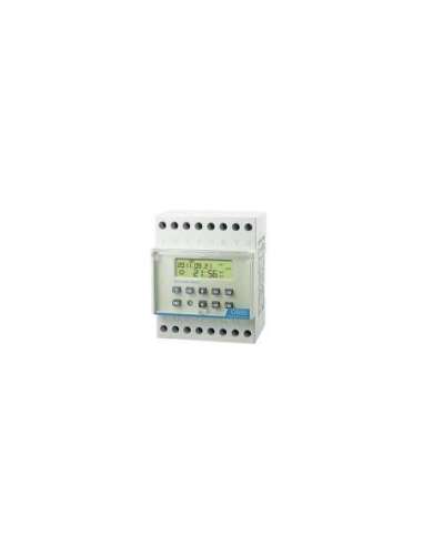 DATA MULTI ANUAL 230 V.INTERRUPTOR HORARIO ANUAL.4 CIRC.CONMUT.16(10)A.2 MOD.DIA/SEM./M - A001375505 ORBIS OB177200