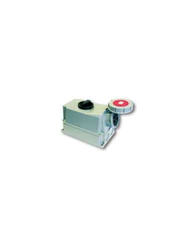 BASE MURAL ENCLAVAMIENTO IP66-IP67 3P+T 380/415V 63A 6H IDE 03839
