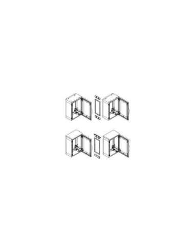Horizontal coupling kit for PLA enclosure H1250xD320 mm - IP55 coupling ((*)) - A001453719 SCHNEIDER ELECTRIC NSYMUPLA123G
