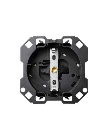 Base de enchufe schuko 16 A 250V~ con sistema de embornamiento 1click® Simon 100 - A001481811 SIMON 10000432-039