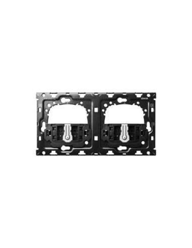 Kit back horizontal para 2 elementos con 2 conmutadores pulsantes Simon 100 - A001481892 SIMON 10010201-039