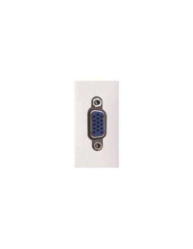 Toma VDI VGA conexión con tornillo BL - A001482313 NIESSEN N2155.5 BL