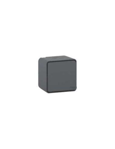Mureva Styl Conmutador estanco completo para instalación en superficie Gris - A001492226 SCHNEIDER ELECTRIC MUR35021