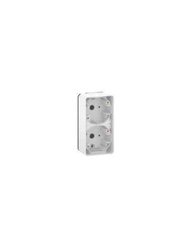 Mureva Styl Caja doble superficie vertical Blanco - A001492274 SCHNEIDER ELECTRIC MUR39912