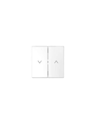 D-Life Tecla simple para mecanismos persianas color blanco Artico - A001505960 SCHNEIDER ELECTRIC MTN3855-6035