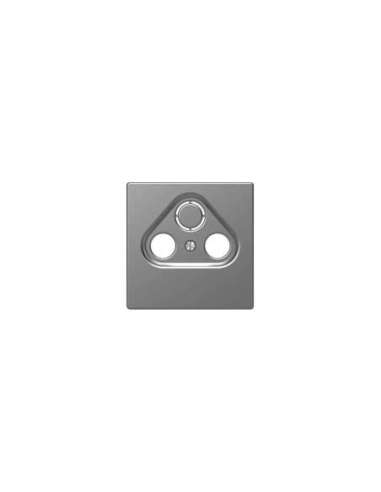 Caratula Toma R-TV/SAT D-Life Aluminio - A001506050 SCHNEIDER ELECTRIC MTN4123-6036