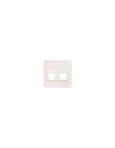 Tapa conector 2 rj45 - A001508898 BJC 5TG20782WH02