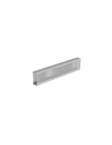 88 Canal gris RAL7035 100x43 U43X 100.40.88 - A001511324 UNEX 100.40.88 (EMBALAJE DE 16 METROS)