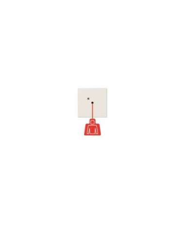 Pulsador con tirador. LS blanco - A001546362 JUNG NRSLS0834ZT
