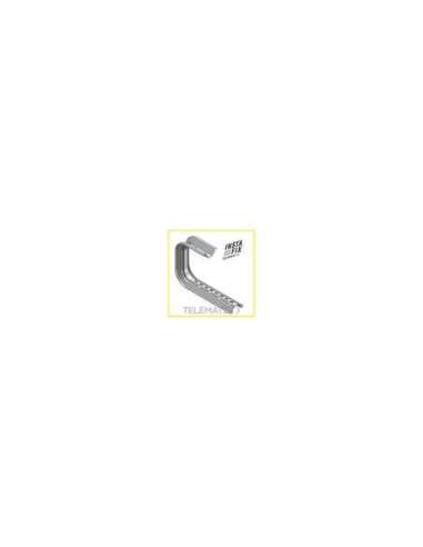 SOPORTE OMEGA P/TECHO INSTA-FIX 200 mm GALVANIZADO SEND - A001575081 INTERFLEX STO20S