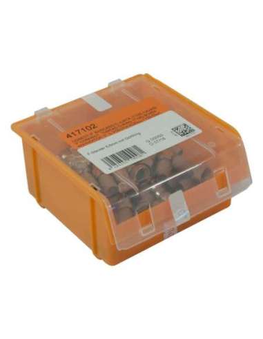 Conector F roscado con junta T100 - A001576367 TELEVES 417102 (EMBALAJE DE 50 UNIDADES)