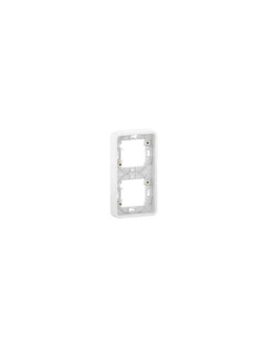 Mureva Styl Marco 2 elementos vertical IP55 Blanco - A001578633 SCHNEIDER ELECTRIC MUR39151