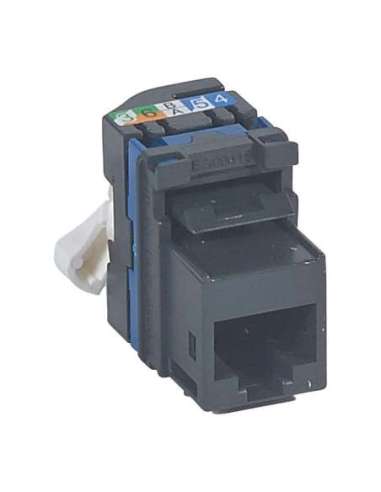 Enchufe Keystone RJ 45 categoría 6 UTP conexión rápida de crimpado - A001583984 LEGRAND 033181