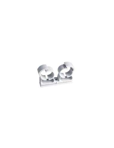 Abrazadera doble de nylon Abranyl® multidiámetro A - A001592323 CELLPACK 9125ABMD (EMBALAJE DE 25 UNIDADES)