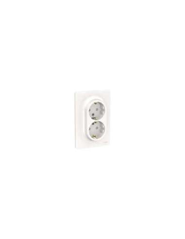 New Unica Schuko doble Polar - A001609224 SCHNEIDER ELECTRIC NU206718