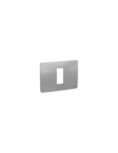 New Unica Marco Italiano 1 mod. Studio Aluminio - A001609228 SCHNEIDER ELECTRIC NU210130