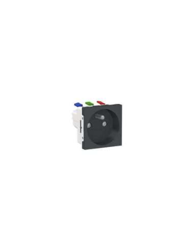 New Unica Base 2P+TTF conex rapida Antracita - A001609342 SCHNEIDER ELECTRIC NU305954