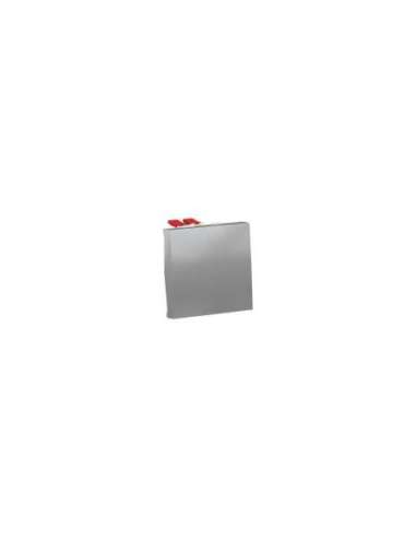 New Unica Cruzamiento 2 modulos color Aluminio - A001609400 SCHNEIDER ELECTRIC NU320530