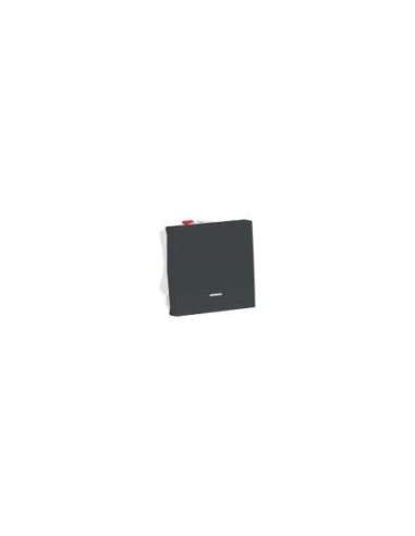 New Unica Pulsador 2 mod LED localizacion Antracit - A001609419 SCHNEIDER ELECTRIC NU320654N