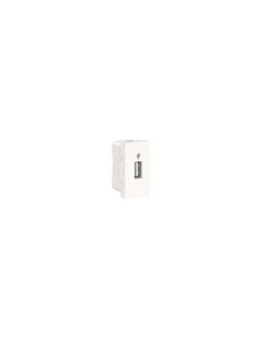 New Unica Toma USB 3.0 tipo A 1 mod. Blanco Polar - A001609486 SCHNEIDER ELECTRIC NU342918