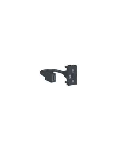 New Unica Toma HDMI 1 mod. Antracita - A001609491 SCHNEIDER ELECTRIC NU343054