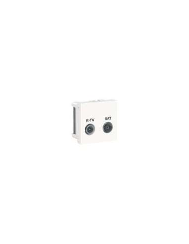 New Unica Toma R-TV/SAT Derivacion unica Polar - A001609513 SCHNEIDER ELECTRIC NU345418
