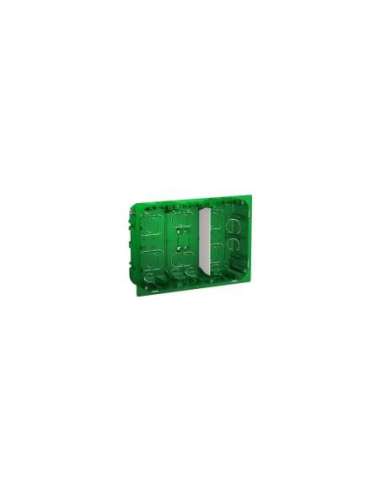 New Unica System+ - Caja de montaje PdT - Empotrar - 3 columnas - A001609657 SCHNEIDER ELECTRIC NU8734