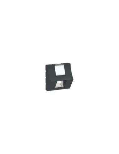 New Unica Carátula toma RJ45 inclin. 2 mod Antrac - A001609688 SCHNEIDER ELECTRIC NU940754