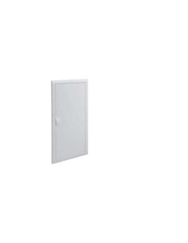 Marco y puerta opaca metálicos para caja VU/VH 3 filas 36 módulos RAL 9010 - A001614967 HAGER VZ103N