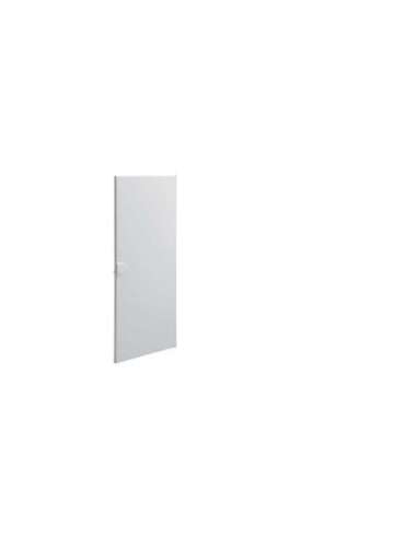 Puerta opaca metálica para caja VU/VH 4 filas 48 módulos RAL 9010 - A001614973 HAGER VZ124N