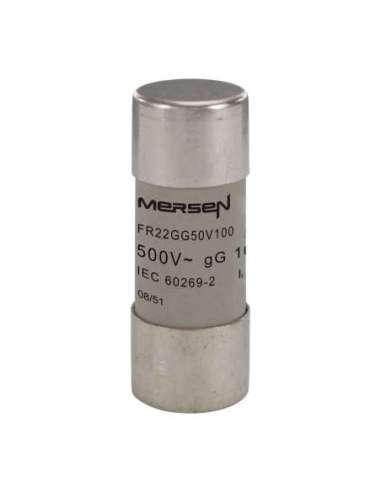 500V CP 22X58 GG 100A S/I FS FR22GG50V100 - A001615737 MERSEN E218205