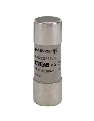 690V CP 22X58 GG 32A S/I FS FR22GG69V32 - A001615804 MERSEN F212594 (EMBALAJE DE 10 UNIDADES)