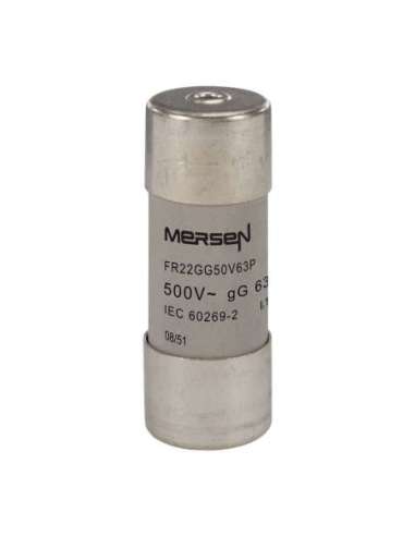 500V CP 22X58 GG 63A P FS FR22GG50V63P - A001616665 MERSEN S214629