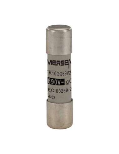 690V CP 10X38 GG 2A S/I FS FR10GG69V2 - A001616693 MERSEN S302788 (EMBALAJE DE 10 UNIDADES)