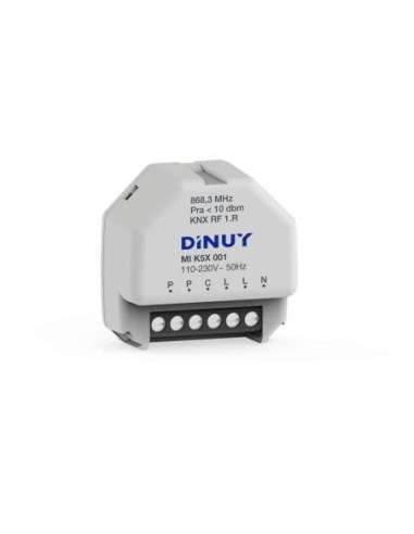 Actuador de conmutación KNX-RFde 1 canal - A001658290 DINUY MI K5X 001