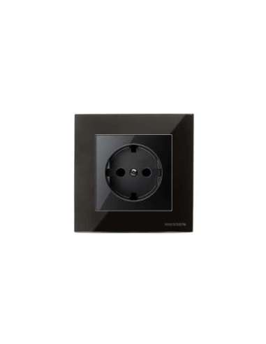 Tapa BE Schuko + doble cargador USB AI 8588.3 AI NIESSEN 8588.3 AI