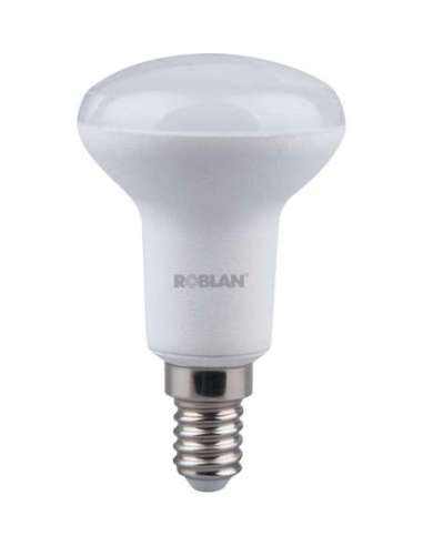 LÁMPARA LED R50 220-240V 6W 470LM E27 4100K - A001700968 ROBLAN LEDR504100