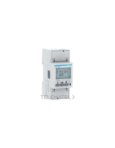 Contador de energía 1F direct 80A 2M S0 MID - A001703494 HAGER ECP180D