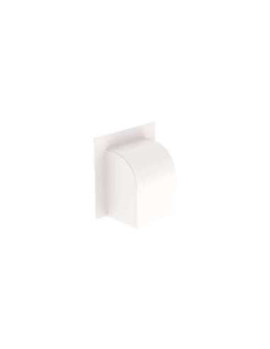 31 Pasamuros acodado blanco RAL9010 60X75 U24X 31682-02 - A001704701 UNEX 31682-02 (EMBALAJE DE 6 UNIDADES)