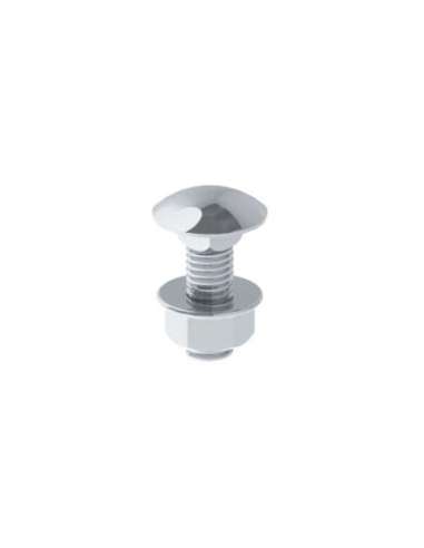 66 Tornillo DIN 603 ISO 8677 M8x25 AISI 316 66839-A4 - A001704706 UNEX 66839-A4 (EMBALAJE DE 100 UNIDADES)