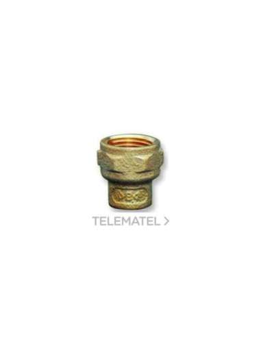 ADAPTADOR H-H 4270G DIÁMETRO 28X3/4 BRONCE IBP ATCOSA 4270G028006000 (EMBALAJE DE 10 UNIDADES)