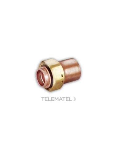 RACOR RECTO CUELLO 5240G 28X1.1/4 CON CUELLO Y PRECINTO - A001721369 IBP ATCOSA 5240G028010PRC (EMBALAJE DE 10 UNIDADES)