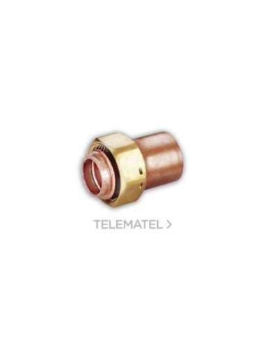 RACOR LOCO RECTO 5240G DIÁMETRO 28X1 CON CUELLO Y PRECINTO - A001722057 IBP ATCOSA 5240G028008PRC