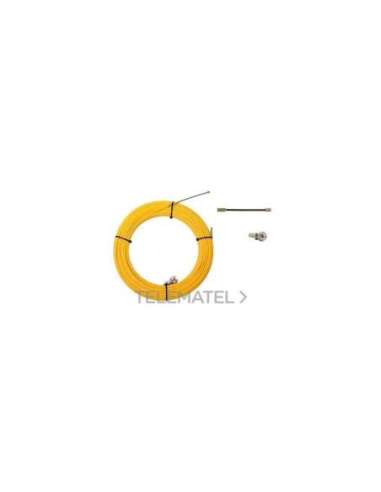 PASACABLES FIBRA AUTOENERGÉTICA 11MM 60M AMARILLO - A002770388 ESTIARE 31100060