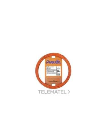 PASACABLES CORDÓN ACERO / POLIPROPILENO 4MM 30M NARANJA - A002770479 ESTIARE 60400030 (EMBALAJE DE 5 UNIDADES)