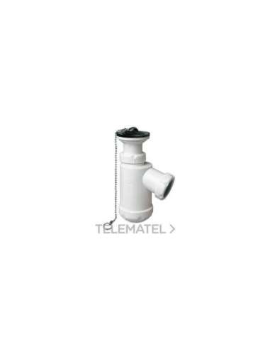 SIFÓN BOTELLA S-61 SALIDA INCLINADA LAVABO BIDÉ 1.1/4 - A002856917 JIMTEN 001156